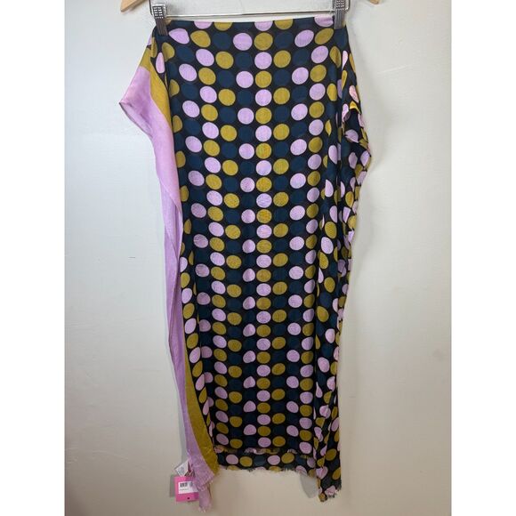 Kate Spade Dance Floor Polka Dot Scarf Women's Size 1 Hot Springs Print New - Picture 3 of 5